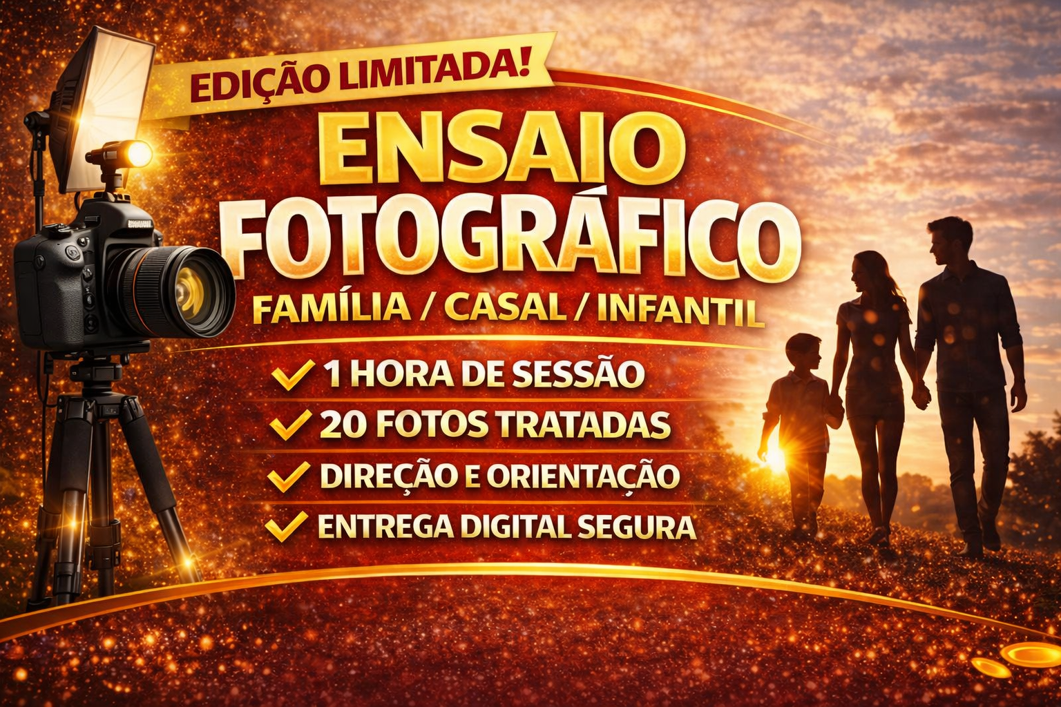Ensaio Fotográfico Edição Limitada